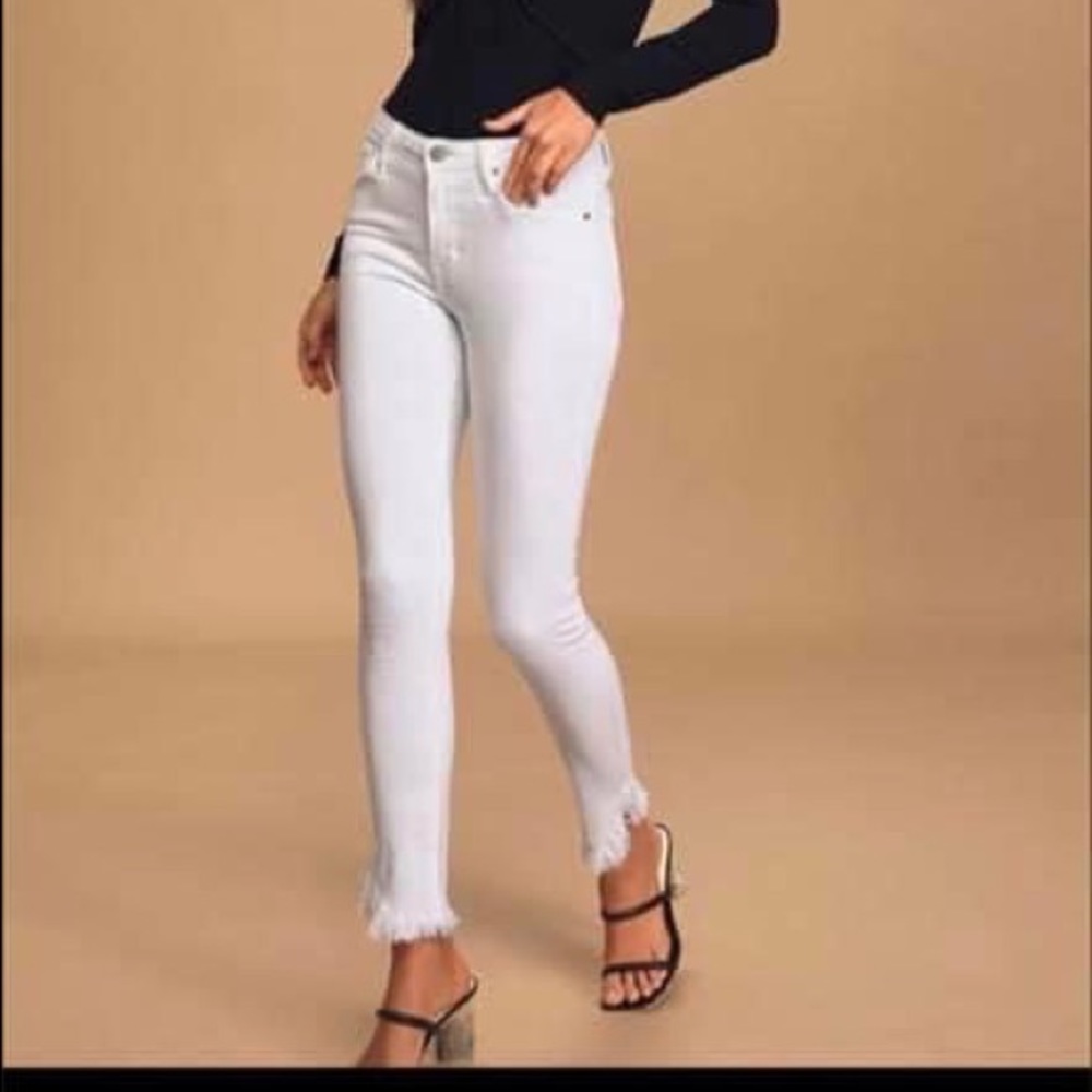 Just Black brand white jeans
